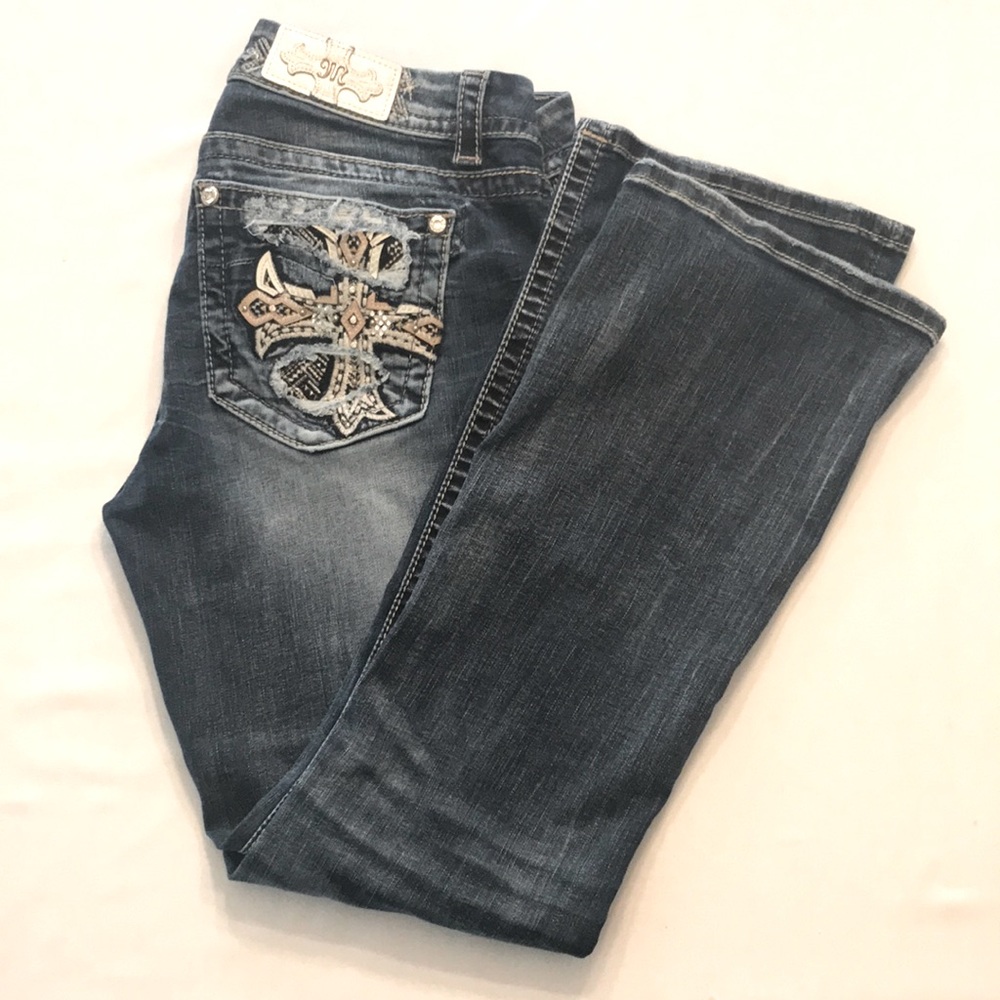 Miss Me Jeans, Mid-Rise, Easy Boot, size 31